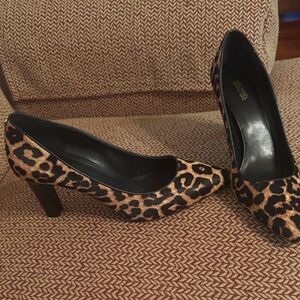 Leopard Print Women's Heels